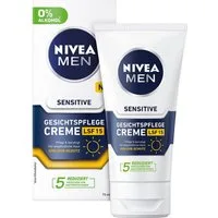 Nivea Men Gesichtspflege Sensitive Gesichtspflege Creme LSF 15, 1-tlg.