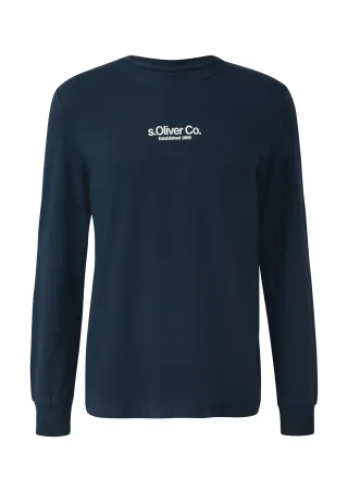 s.Oliver - T-Shirt blau - Gr. - 3XL