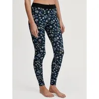 CALIDA Leggings Elastic Trend floraler Print, Baumwollmix, weicher elastischer Bund, bequem