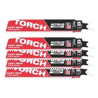 Milwaukee - Säbelsägeblatt 150x7 mm TORCH NITRUS (5) - 48005561
