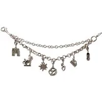 Alpenflüstern Kette mit Anhänger Dirndl-Charivari Oktoberfest (antik-silber-farben)