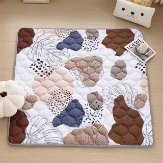 Bohemian Play Mat 200 × 180 cm, extra thick and soft crawling mat, non-slip, crawling mat for babies & toddlers, safe fl