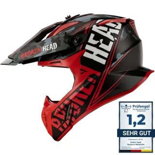 Broken Head Crosshelm Squadron Rebelution V3 Camouflage Rot