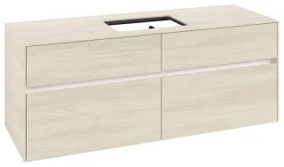 Villeroy & Boch Waschtischunterschrank Collaro C116B0 1400x548x500mm m. Bel. 4 Ausz. Waschtisch mitt C116B0AA