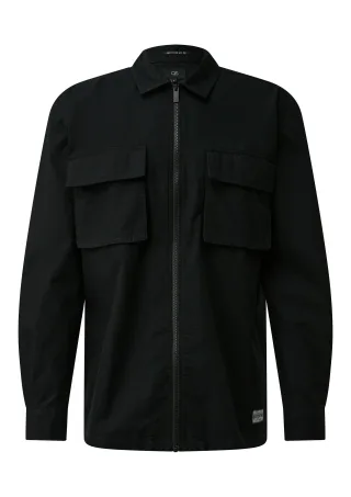 qs - Hemd schwarz - Gr. - M