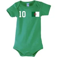 Youth Designz Kurzarmbody Algerien Kinder Baby Body Strampler mit trendigem Motiv