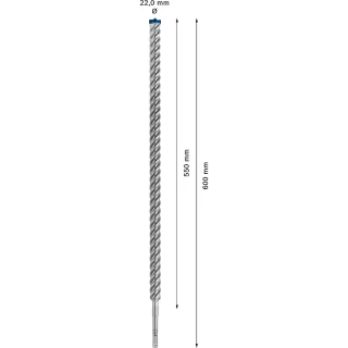 Bosch EXPERT SDS plus-7X Hammerbohrer, für Bohrhämmer ø 22 mm - 2608900148