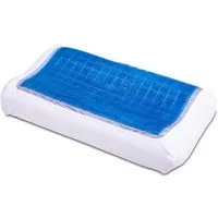 ELONEO Kissenbezug 60x35cm, integriertes Gel-Pad zum Kühlen