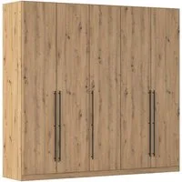 OTTO home Kleiderschrank Mehrzweckschrank Aktenschrank Möbel Mietswohnung Schlafzimmer AVOLA (3 verschiedene Ausstattungen BASIC/CLASSIC/PREMIUM (inkl. SOFT-CLOSE) mit hochwertigen Stangengriffen in Schwarz aus Metall MADE IN GERMANY