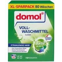 Domol XL Classic Vollwaschmittel (80 WL, 5,2 kg)