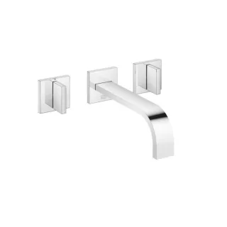 Dornbracht Fertigmontageset MEM 3671278200 chrom, Waschtisch 2 Griff Wandarmatur