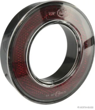 HERTH&BUSS Rückstrahler, 98 mm schwarz/rot - 78623200