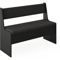 Vicco Sitzbank Roman, Schwarz, 106.6 x 41.5 cm (1-St)