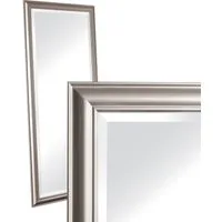 LC Home Spiegel LC Home Wandspiegel Spiegel Schlicht Silber ca. 180x80 cm