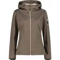 CMP Funktionsjacke WOMAN JACKET ZIP HOOD TOFFEE MEL.