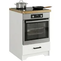 Home affaire Herdumbauschrank Meliss aus massiver Kiefer, Breite 60 cm, Soft-Close-Funktion