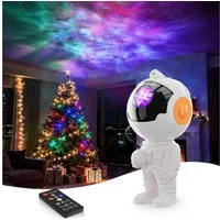 ANYSUN LED-Sternenhimmel Galaxie Sternenhimmel Astronaut Projektor, LED Sternenprojektor mit Timer, Fernbedienung, Nachtlicht für Kinder Erwachsene Party