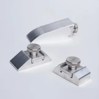 Sturdy Aluminum Alloy Sandpaper Rack Grinding Clip Inner Corner Plane Polishing Hand-held Sandpaper Leather Edge Grinder