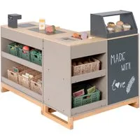 MUSTERKIND® Kaufladen Bollea, warmgrau/natur