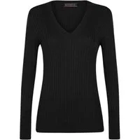 Felix Hardy V-Ausschnitt-Pullover Kabelstrick-Pullover mit V-Ausschnitt
