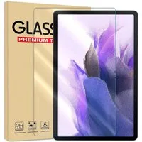 Numerva Schutzfolie Panzer Folie für Samsung Galaxy Tab S7 / S8, (Schutzfolie, 1x Schutzfolie 2x Reinigungstücher), Tablet Display Schutzglas Folie Echt Glas Folie 9H