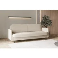 MOEBLO Schlafsofa POUCH, – Sofa Couch für Wohnzimmer elegantes Polstersofa 3-Sitzer-Sofa mit Bettfunktion, Wohnzimmermöbel und Schlaffunktion, (BxHxT): 221x87x84 cm