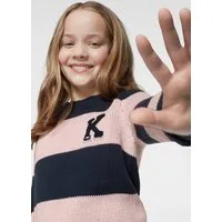 KangaROOS Strickpullover in modischer Streifenoptik