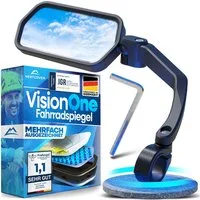 Nextcover Fahrradspiegel NEXTCOVER® Fahrradspiegel für Lenker mit ProVision-Echtglas