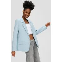 QS Jackenblazer Indoor-Blazer Blazer aus Leinenmix