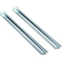 RKM114, Einbauschienen silber, Führungsset fix