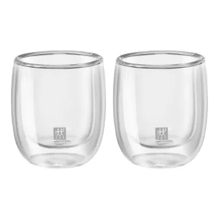 ZWILLING Sorrento Doppelwandiges Glas, Espresso 80 ml / 2-tlg
