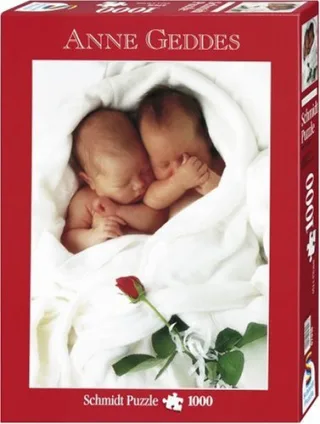 Schmidt Puzzle 15472 - Anne Geddes: Milly & Natalie [1000 Teile]