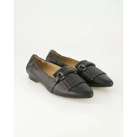 Terry Jeanine-09 Ballerina Obermaterial: Leder