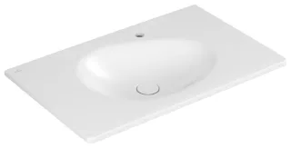 Villeroy & Boch Schrankwaschtisch Antao 800x500mm,, 1 Hahnloch m. verd. ÜL. Stone White cplus 4A7584RW