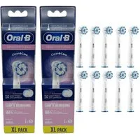 Oral-B Aufsteckbürsten Sensitive Clean, 10 Stück, Ultra-dünne Borsten für sanfte Reinigung