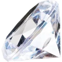 Eurosand Streudeko Deco BRILLANTEN 29mm. Diamanten aus Kunststoff. 10 Stück.