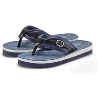 Venice Beach Sandale, Badeschuh, Pantolette, Badelatsche, Flip Flop, Badeschlappe Badezehentrenner Zehentrenner mit wasserabweisender und leichter Sohle VEGAN