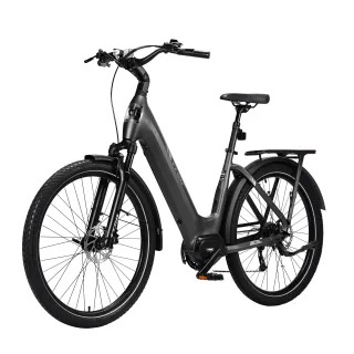 [EU DIRECT] TTGO Z5 Electric Bike 36V 18AH 250W BAFANG MID Motor 25KM/H Max Speed 27.5 Inch Tire 110-130KM Max Mileage 1