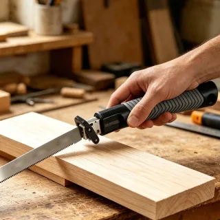 RUITOOL Reciprocating Saw Handle 225mm Quick Change Anti-Slip Universal Adapter For Curved Saw Blade And Reciprocating S