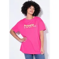 Angel of Style T-Shirt T-Shirt oversized Schriftzug Halbarm