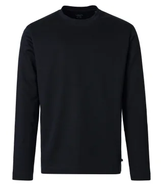 VENTI - T-Shirt langarm schwarz - Gr. - S