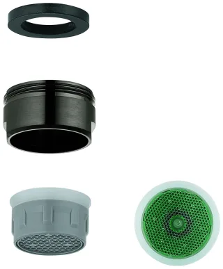 GROHE Mousseur 13922 M24x1 hard graphite gebürstet, 13922AL0 13922AL0