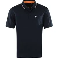 Hajo Poloshirt Poloshirt mit Brusttasche in großen Größen von Hajo, blau
