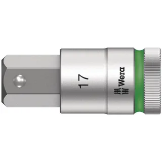 Wera 8740 C HF Zyklop Bitnuss mit 1/2"-Antrieb mit Haltefunktion Grün - 05003828001