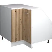 Vicco Kommode Rion, Artisan-Eiche/Weiß, 75.6 x 81.6 cm mit 1 Tür, Schrankkorpus... (1 St)