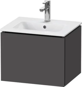 Duravit L-Cube Waschtischunterbau wandhängend Graphit Matt 520x421x400 mm - LC611804949 LC611804949
