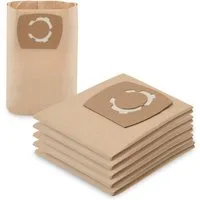 PRIMEBAG Staubsaugerbeutel 5 Filtertüten für Masko 13069 Industriestaubsauger kompatibel