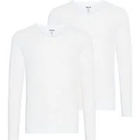 !Solid V-Shirt SDBasil (2-tlg) 2er Pack Langarmshirts