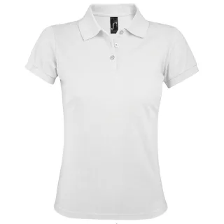 SOLS - PRIME Kurzarm Polo-Shirt - Damen (Weiß)