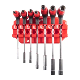 Milwaukee T-Griff-Set Steckschlüssel Softgrip Steckschlüssel - 4932498704